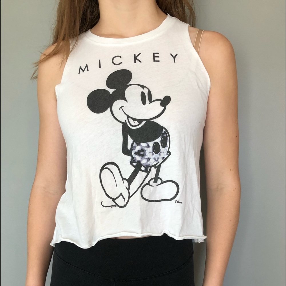 mickey mouse muscle tee